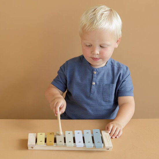 Little Dutch Little Dutch xylophone blue +3ans