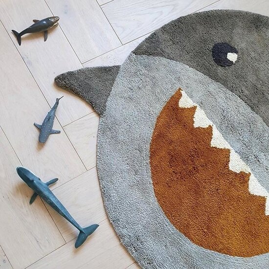 Tapis Petit Tapis Requin 110 cm - Tapis Petit