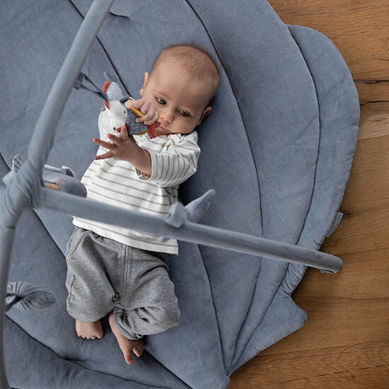 Little Dutch Little Dutch tapis d'activités coquille Ocean blue