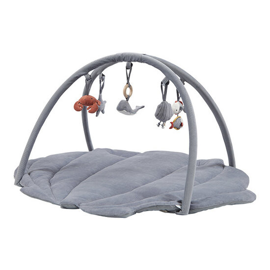 Little Dutch Little Dutch tapis d'activités coquille Ocean blue