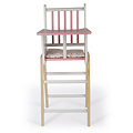Janod speelgoed Janod chaise haute poupée Candy Chic