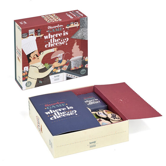 Londji Londji Where is the cheese - jeu de mémoire