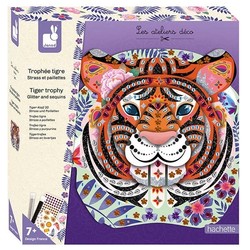 Janod kit créatif strass-paillettes trophée tigre