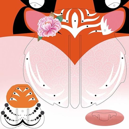 Janod kit créatif strass-paillettes trophée tigre