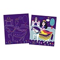 Janod speelgoed Janod kit créatif scratch art Princesses