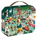Janod speelgoed Janod puzzle La Cousinade des ours 54pcs +5ans