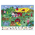 Janod speelgoed Janod puzzle d'observation La ferme 24pcs +3ans