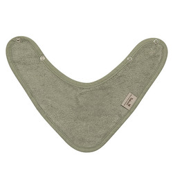 Bavoir bandana Whisper Green 36x20cm - Timboo