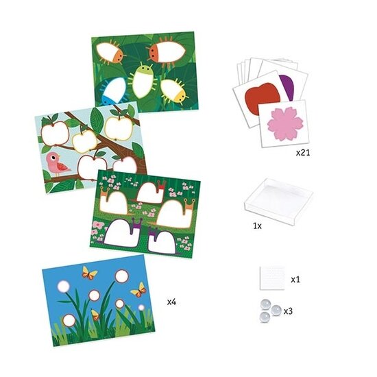 Djeco Djeco peindre avec des billes Nature multicolore