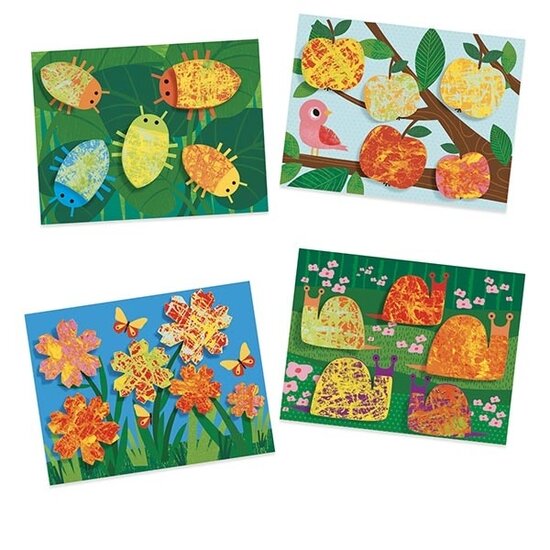 Djeco Djeco peindre avec des billes Nature multicolore