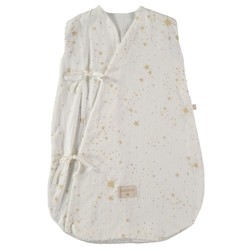 Gigoteuse d'été Nobodinoz Dreamy Gold Stella White