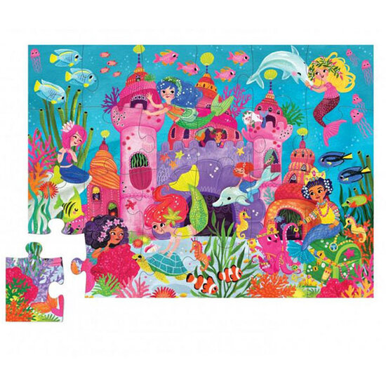 Crocodile Creek Crocodile Creek puzzle palais de sirènes 24pcs