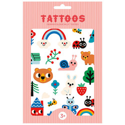 Petit Monkey tatouages Amis de la nature +3 ans