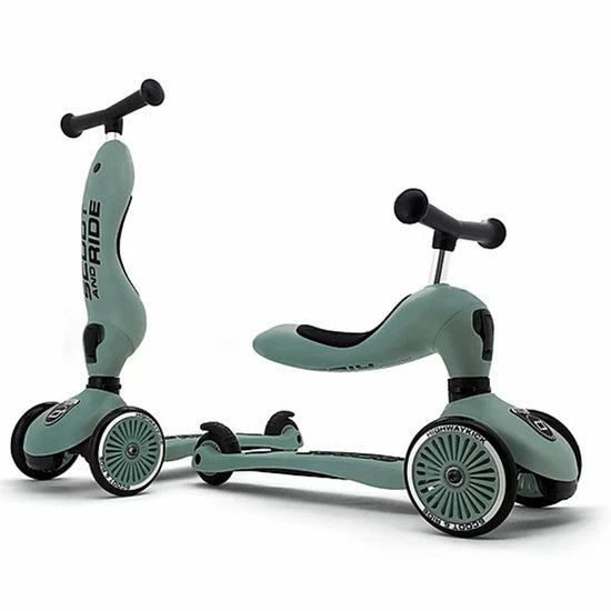 Scoot and Ride Scoot and Ride trottinette Highwaykick 1 - Forest
