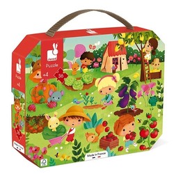 Janod puzzle Mon jardin potager 36pcs +4ans