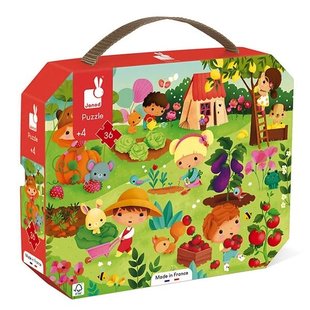 Janod puzzle Mon jardin potager 36pcs +4ans