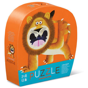 Crocodile Creek mini puzzle lion 12pcs