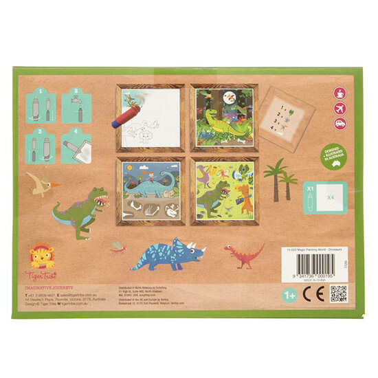 Tiger Tribe Tiger Tribe coloriages magiques dinosaures