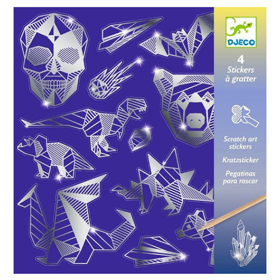 Djeco Djeco cartes à gratter Iron +6ans