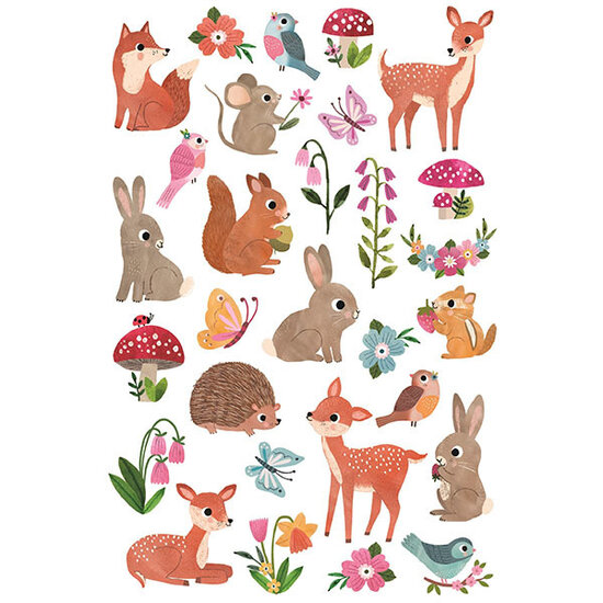 Petit Monkey Petit Monkey tatouages woodland friends +3 ans