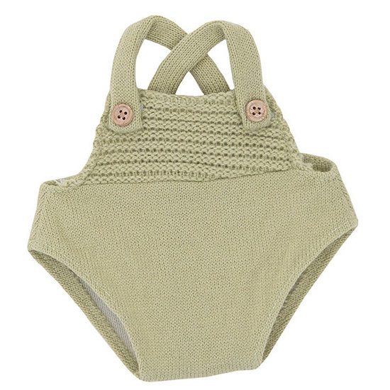 Olli Ella Olli Ella Dinkum doll barboteuse vert Sage