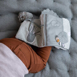 Livre éveil bébé Ocean mint - Little Dutch