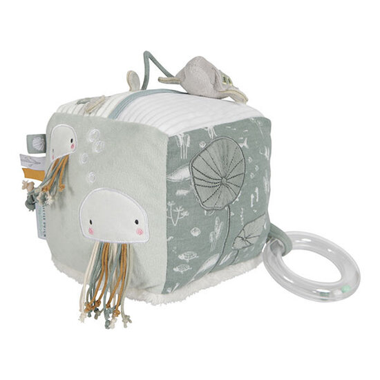 Little Dutch Cube d'activités Soft Ocean mint - Little Dutch