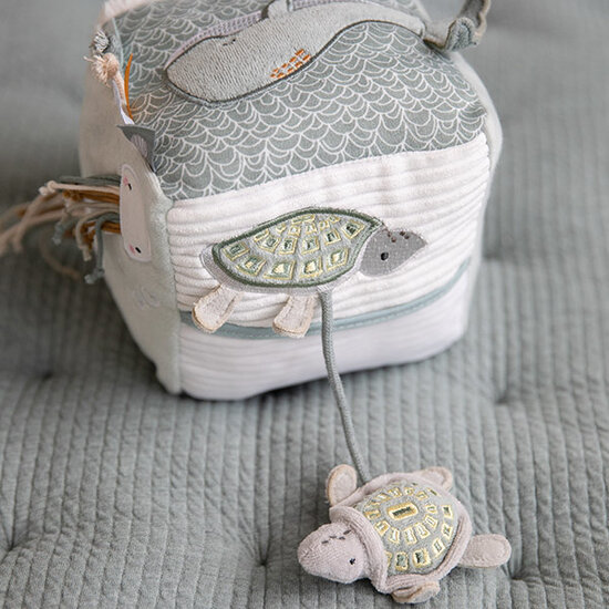 Little Dutch Cube d'activités Soft Ocean mint - Little Dutch