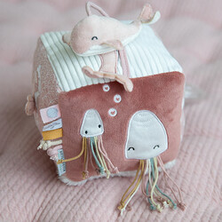 Cube d'activités Soft Ocean pink - Little Dutch