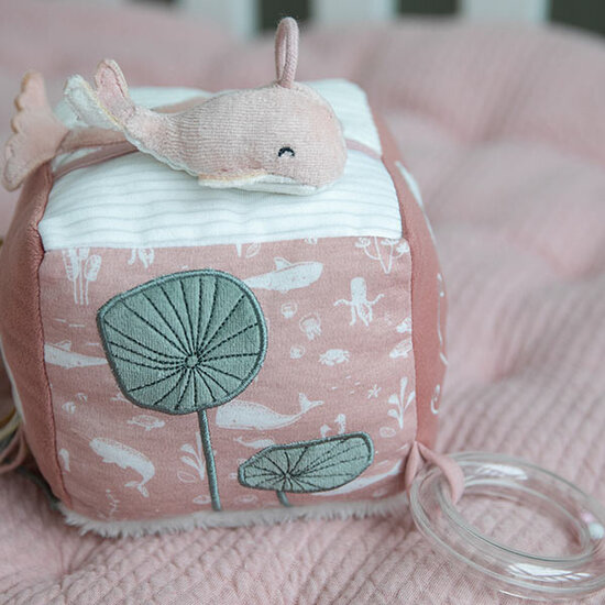 Little Dutch Cube d'activités Soft Ocean pink - Little Dutch