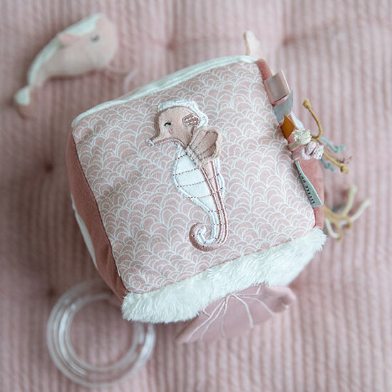 Little Dutch Cube d'activités Soft Ocean pink - Little Dutch