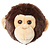 Wild & Soft Tête d'animal singe Joe Bibib - Wild and Soft