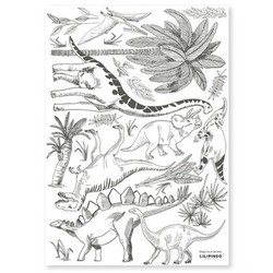 Stickers muraux Dinosaures et vegetaux - Lilipinso