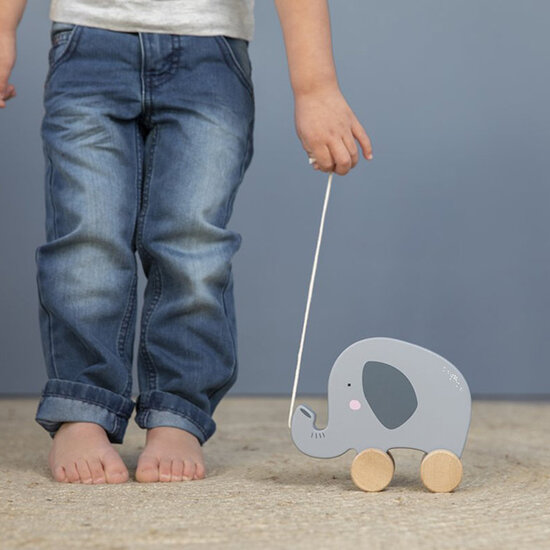 Little Dutch Jouet à tirer éléphant - Little Dutch