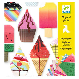 Origami facile gourmandises - Djeco