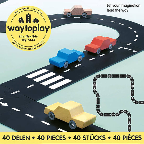 Waytoplay Waytoplay circuit 40 pièces - King of the road