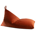 Nobodinoz tipi en accessoires Pouf Essaouira Velvet Wild Brown Nobodinoz