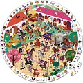 Janod speelgoed Puzzle observation Au galop - Janod 208pcs