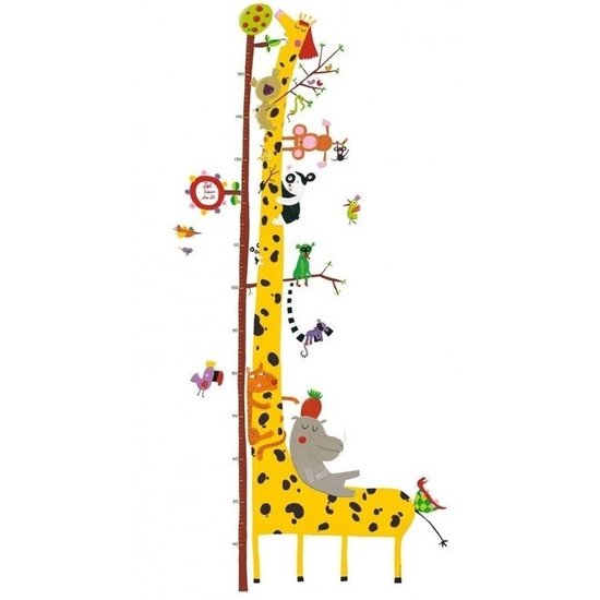 Djeco Djeco sticker mural - toise girafe