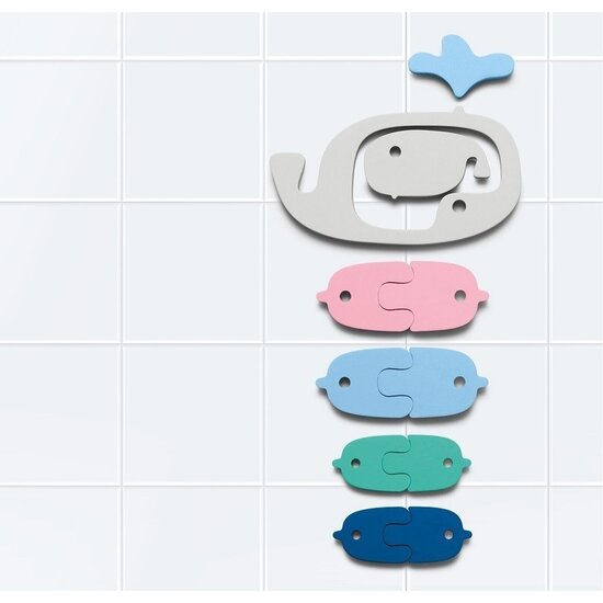 Quut Jouet de bain puzzle de bain baleine - Quutopia