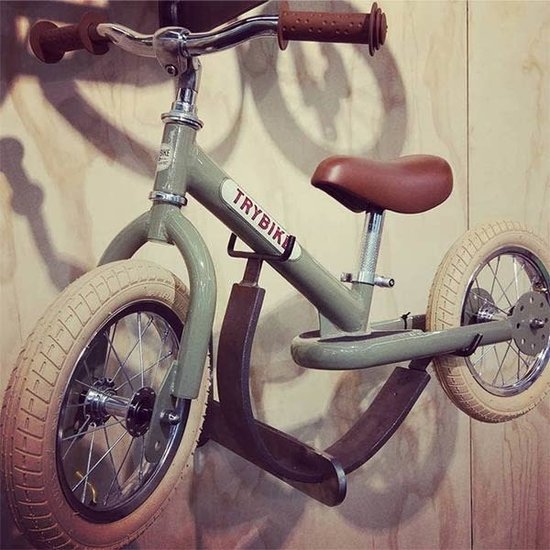 Trybike Loopfietsen Trybike Steel draisienne Vintage vert