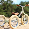 Trybike Loopfietsen Trybike Steel draisienne 2-en-1 Vintage vert