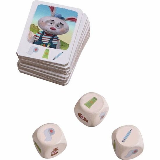 Haba Jeu de dés - Petit Renard Vétérinaire - Haba +4 ans