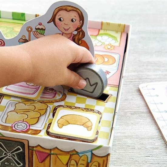 Haba Jeu de dés - Mes premiers jeux – Au marché! - Haba +2 ans
