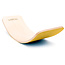 Wobbel Balance Board - Wobbel Pro - Vernis incolore avec feutre - Moutarde