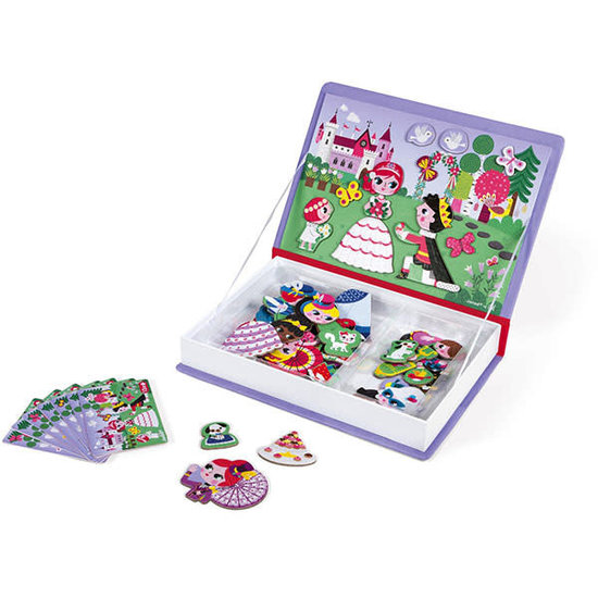 Janod speelgoed Janod - magnetibook princesses - 62pcs 3-8 ans