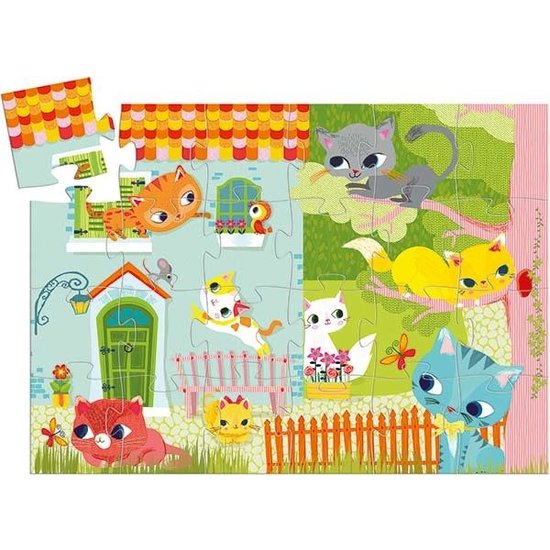 Djeco Puzzle - Pachat et ses amis - Djeco - 3 ans - 24 pcs
