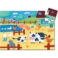 Djeco Puzzle - La vache a la ferme - Djeco - 3 ans - 24 pcs