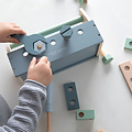 Little Dutch Boîte à outils en bois 20 pcs - Little Dutch +3 ans