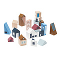 Kid's Concept Blocs de construction - Ville Aiden - Kids Concept + 12M